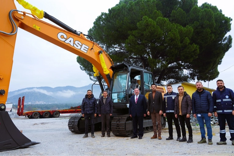 Muğla Milas’a TBB’den ekskavatör hibesi