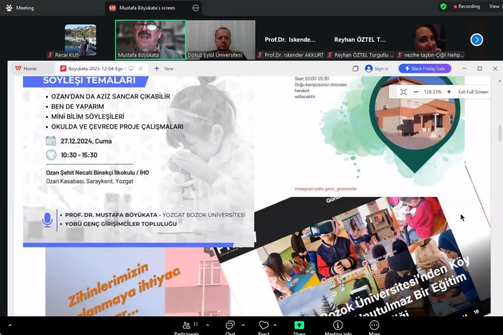 Dokuz Eylül’den TÜBİTAK proje eğitimi