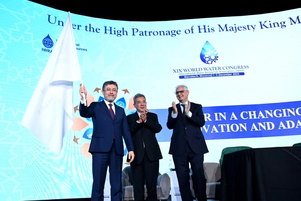 Türkiye, bayrağı Fas’ta devraldı! 20. Dünya Su Kongresi 2027’de İstanbul’da
