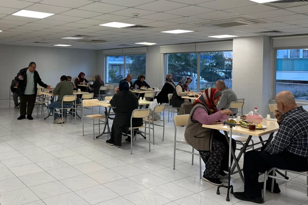 Antalya’da sosyal tesis ikinci evleri oldu