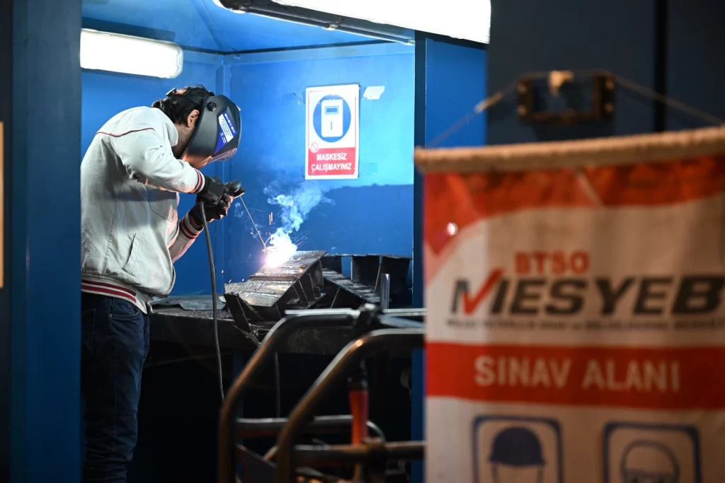 BTSO MESYEB nitelikli ve belgeli iş gücünün adresi oldu