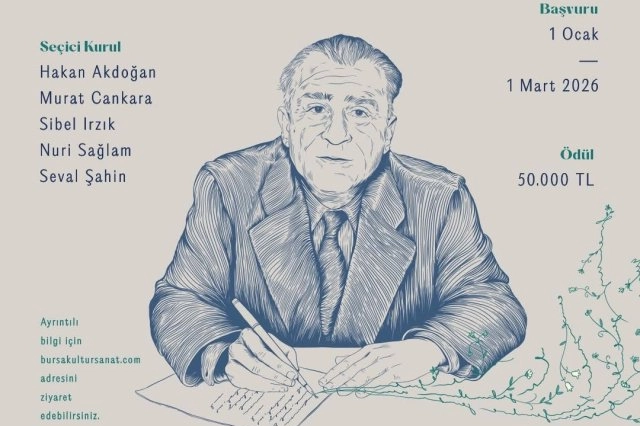 Bursa’da Tanpınar Roman Ödülü’ne başvurular başladı