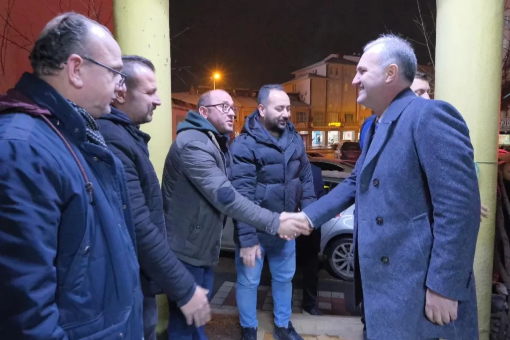 Bursa İnegöl protokolünden yeni yıl ziyareti