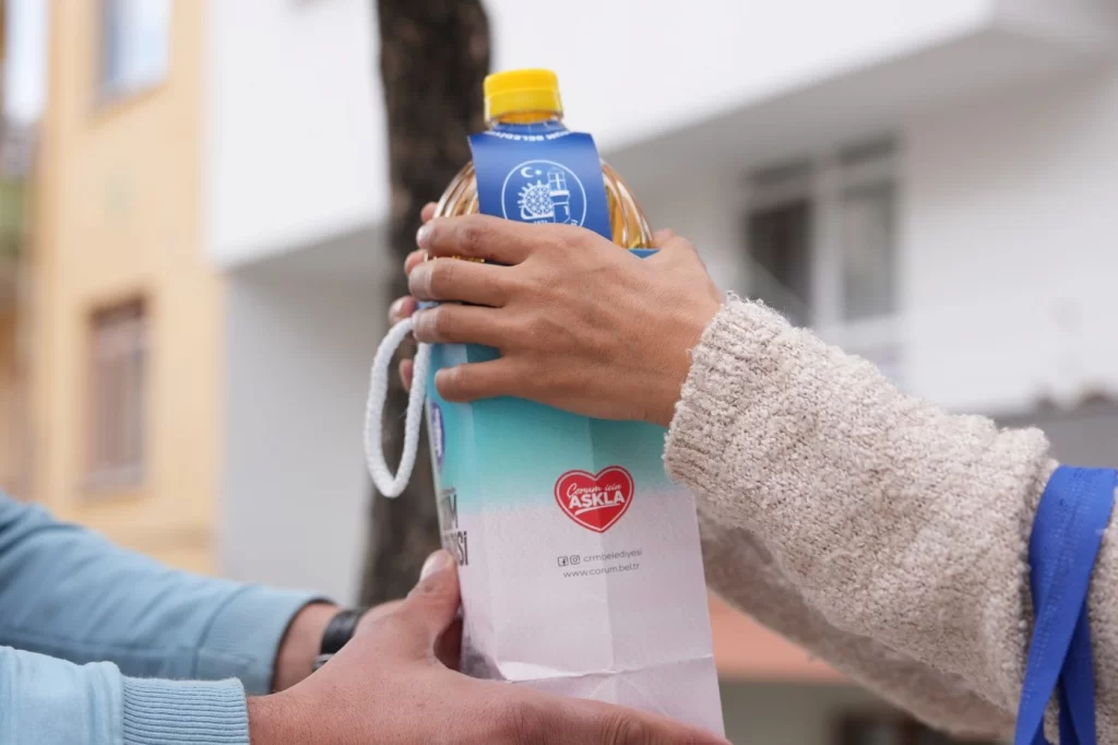 Çorum’da sosyal destek projeleriyle binlerce haneye ulaşıldı