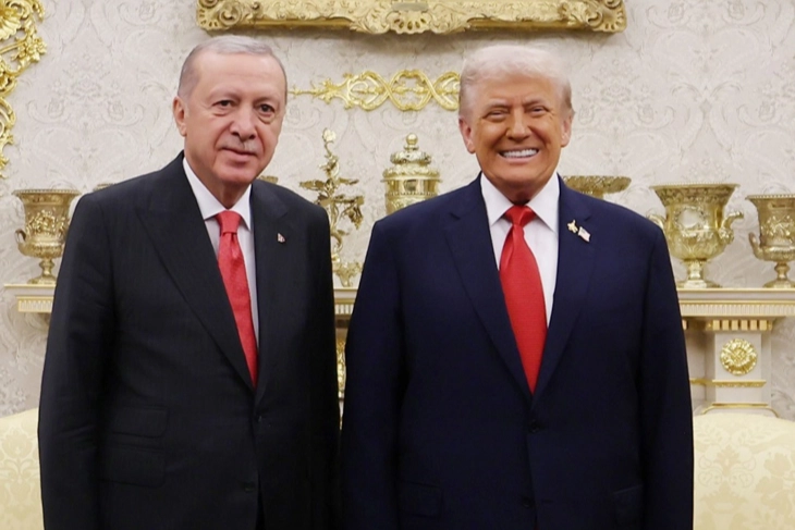 Cumhurbaşkanı Erdoğan, Trump’la görüştü