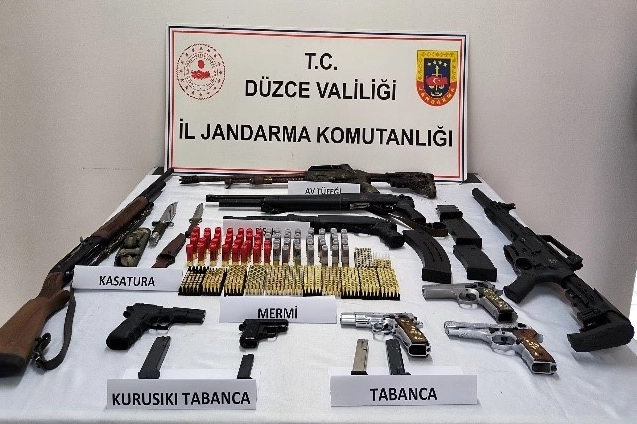 Düzce’de jandarmadan operasyon