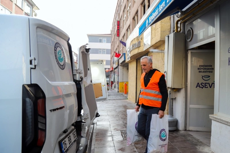 Eskişehir’de ihtiyaç sahiplerine hijyen desteği