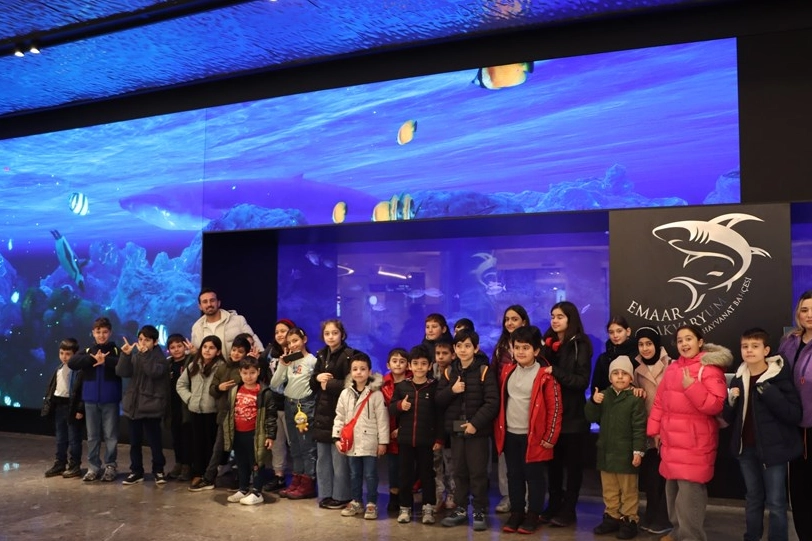 İstanbul’da Maltepeli çocuklar su altı dünyasını keşfetti