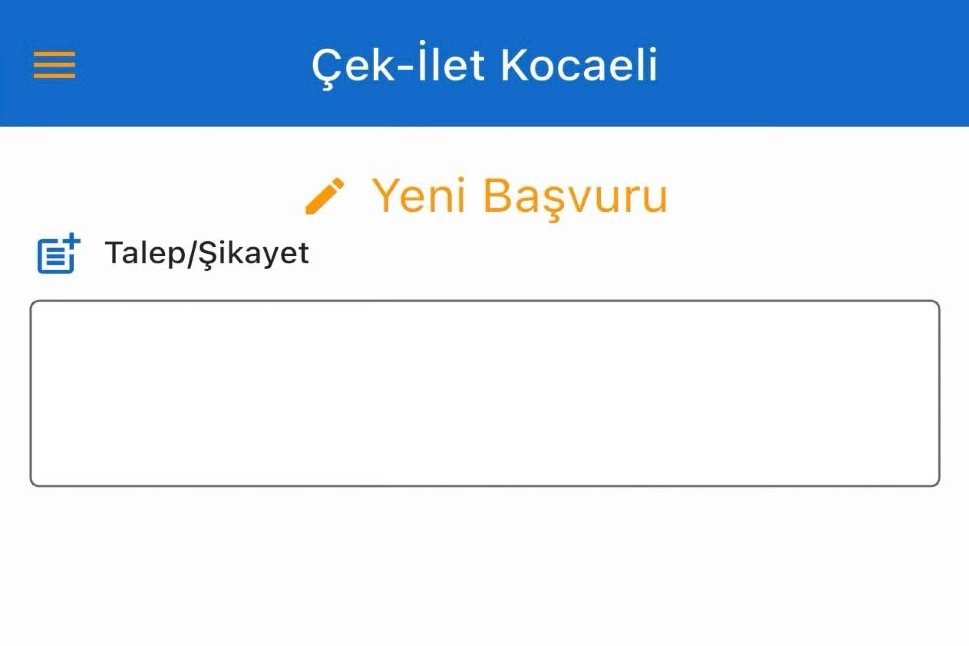 Kocaeli’de ‘Çek İlet’e 5 binin üzerinde talep iletildi