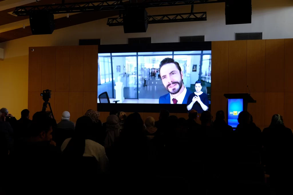 Konya’da görme engellilere sesli betimlemeli film etkinliği