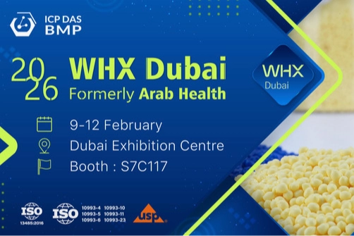 WHX Dubai 2026’da ICP DAS-BMP düşük migrasyonlu ve düşük sürtünmeli TPU’yu öne çıkarıyor