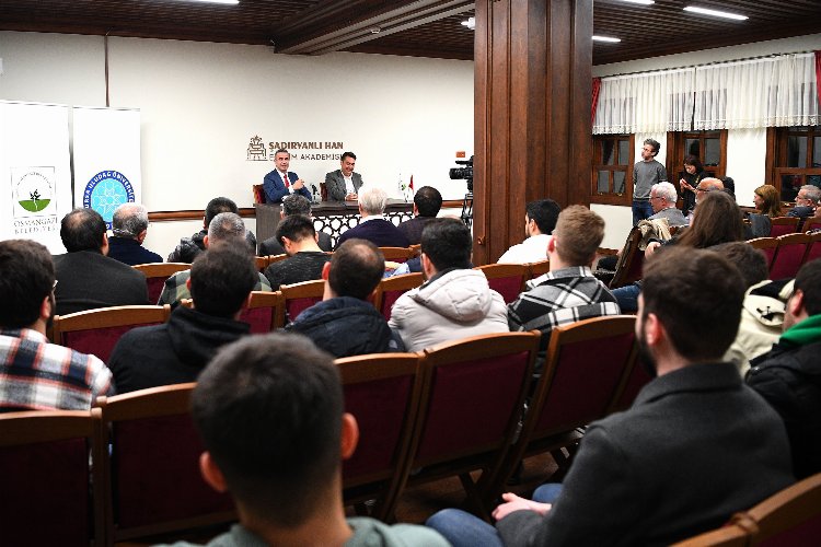 Bursa Osmangazi’de Şadırvanlı Han’da Jeopolitik Konferans