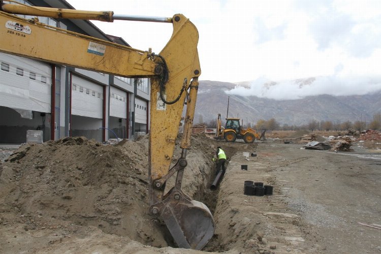 Yeni Sanayi Sitesi’nin  alt yapısı tamam