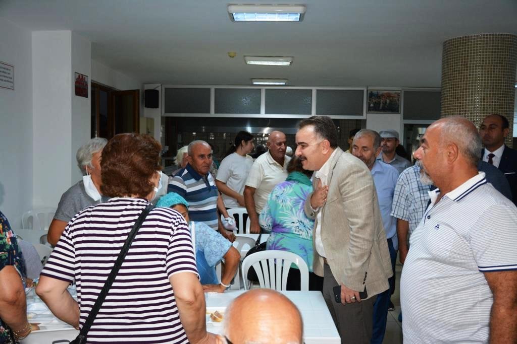 KAYMAKAM ODABAŞ CEMEVİNDE DÜZENLENEN İFTAR PROGRAMINA KATILDI