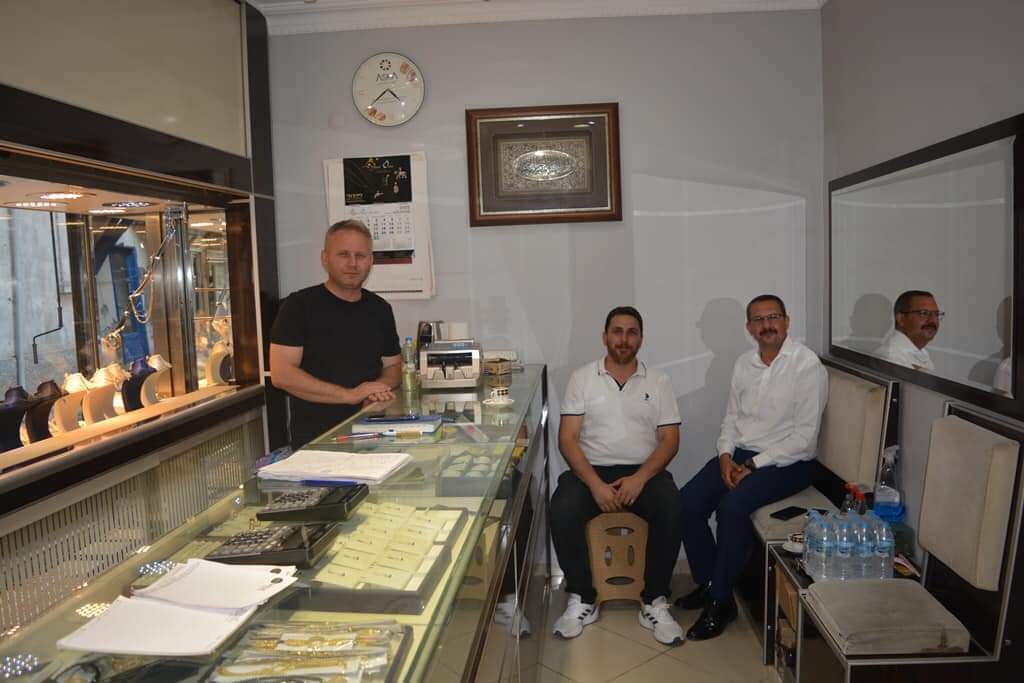 Kaymakam Özderin Ziyaretlerini Sürdürüyor