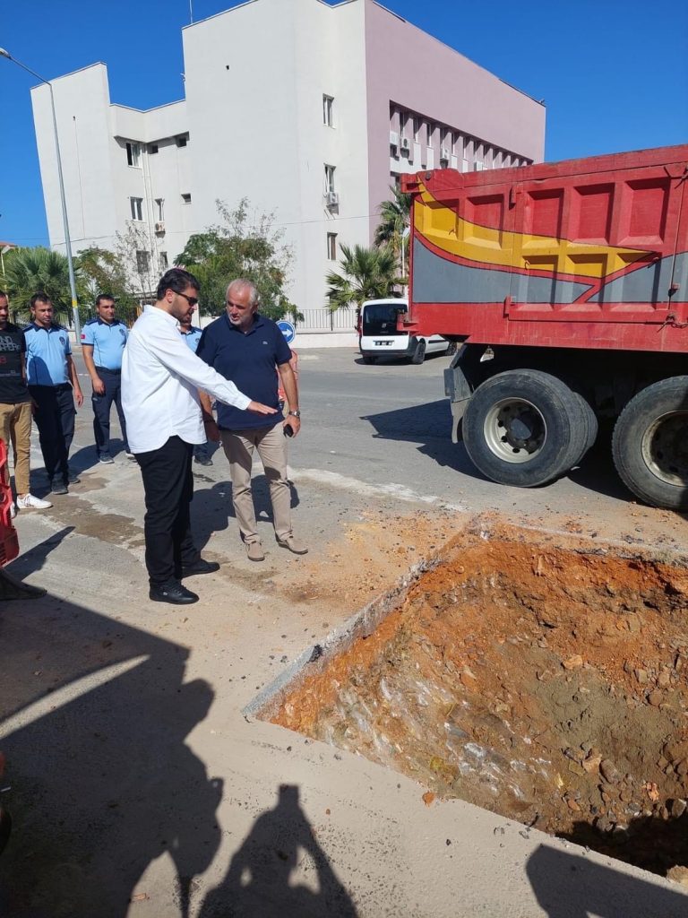 CANBEY’DEN AYVALIK’A DOĞALGAZ MÜJDESİ: İLK KAZMA VURULDU