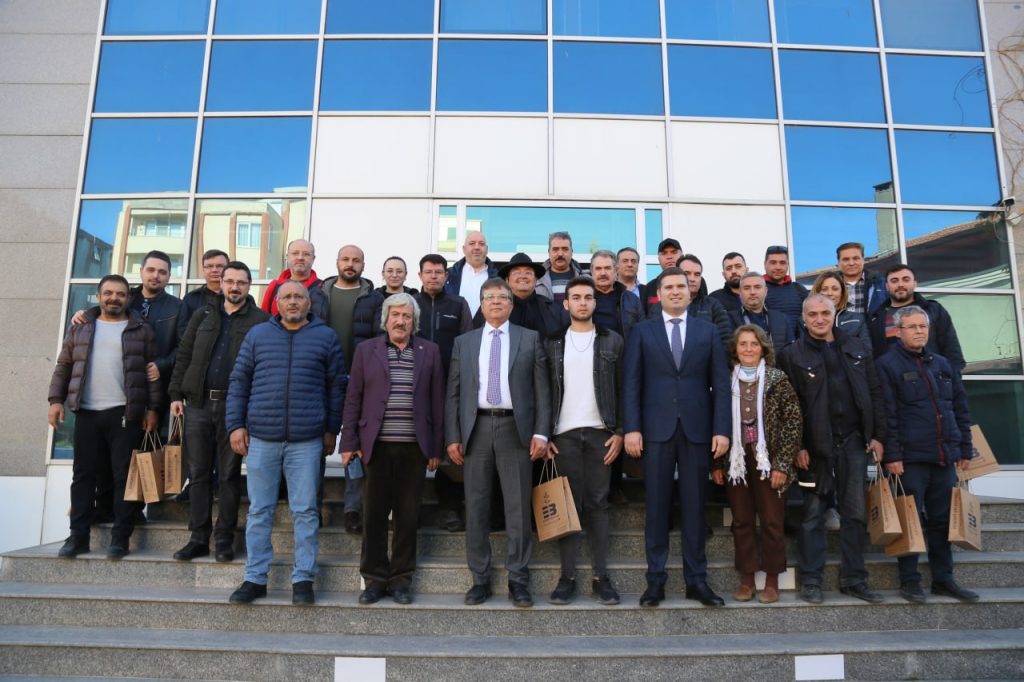 BAŞKAN ARSLAN BASIN İLE BULUŞTU