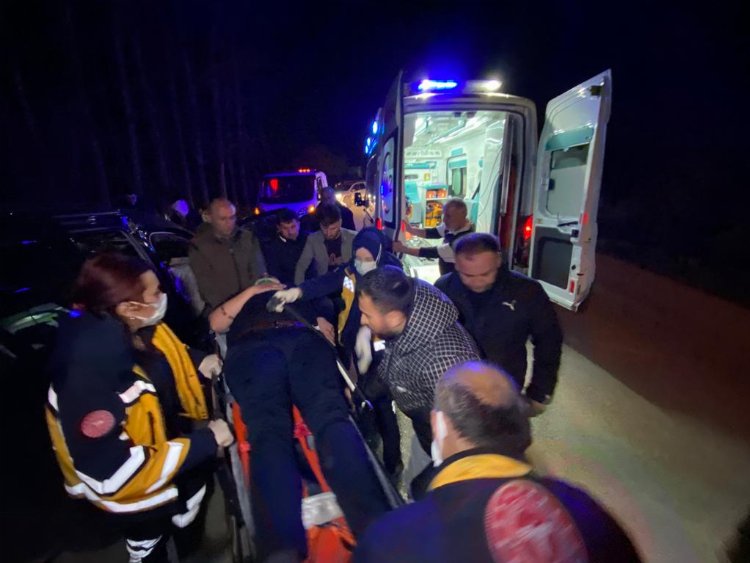 Düzce’de trafik kazası: 4 yaralı