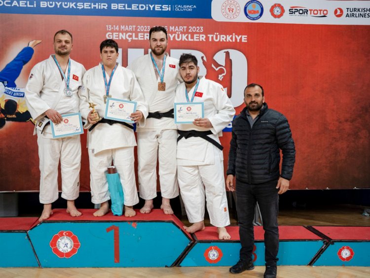 Kocaeli’de Büyükler Türkiye Judo Şampiyonası sona erdi