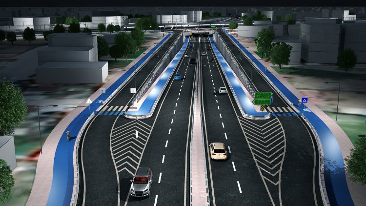 Konya’da Taşköprü altgeçidinde düzenleme çalışmaları