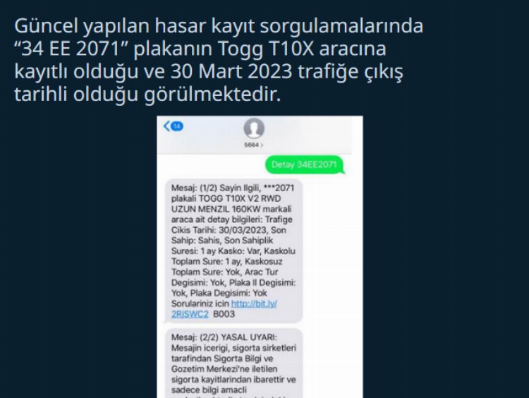 Plakası dikkati çekmişti! DMM’den yanıt geldi