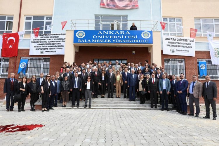 Ankara Üniversitesi Bala Meslek Yüksekokulu açıldı