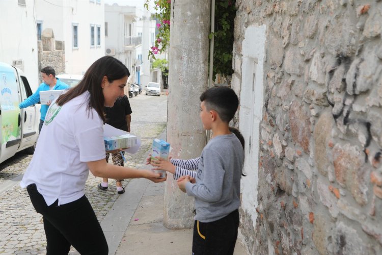 Bodrum’da ‘Halk Süt’ ilgisi