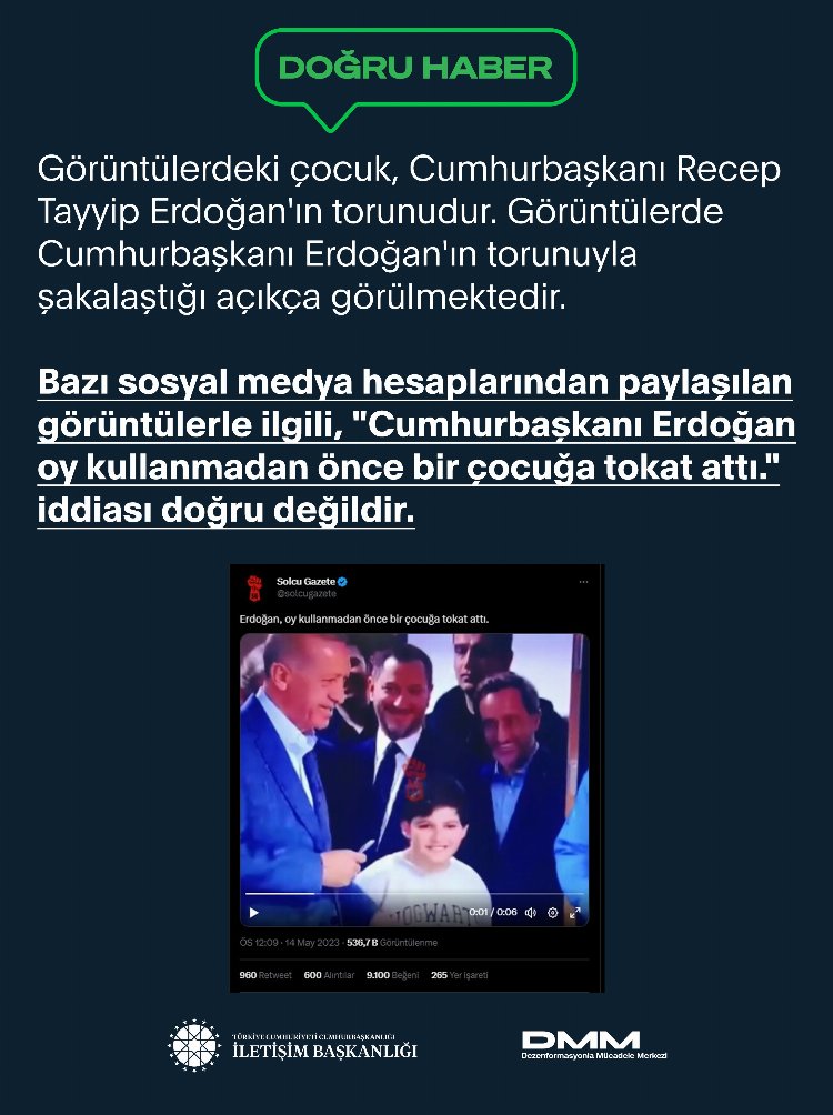 DMM’den tokat iddialarına yalanlama