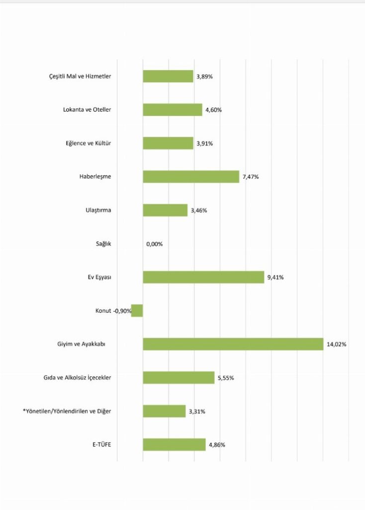 ENAG’a göre yıllık enflasyon yüzde 105,19