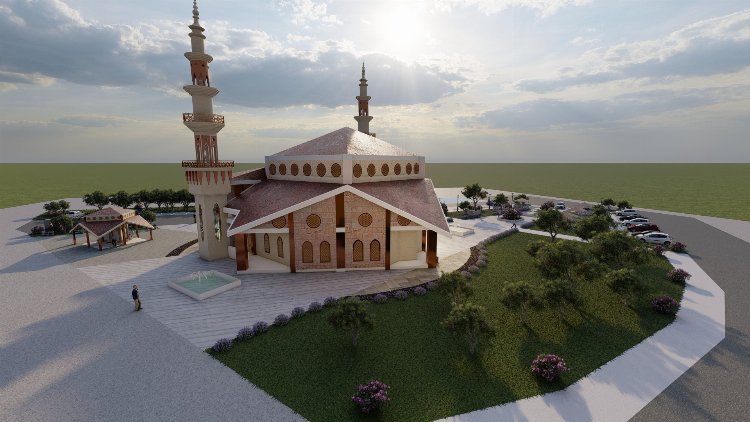 Aliağa Sanayi Sitesi Cami’nin temeli atıldı