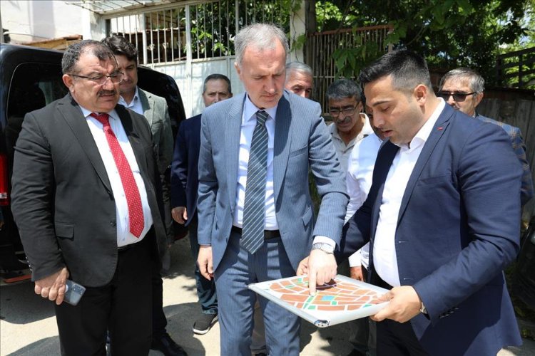 Bursa İnegöl’de yeni yollar ilçenin gelişime katkı sağlıyor