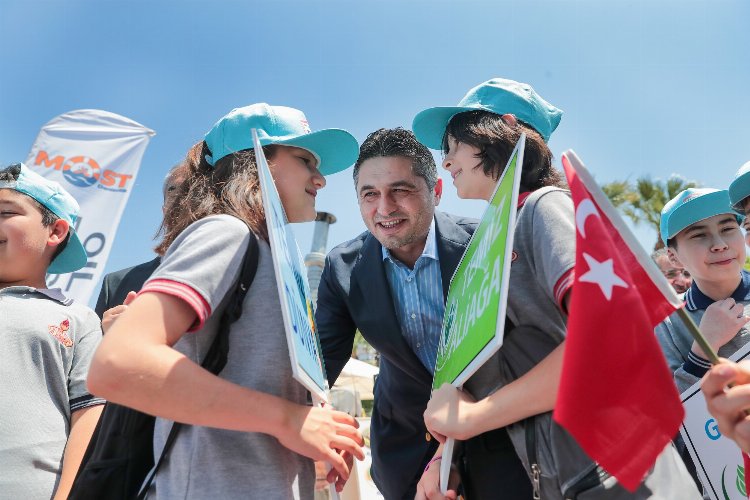 İzmir Aliağa’da ‘deniz’den farkındalık