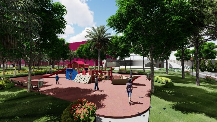 İzmir Karabağlar’da Uğur Mumcu Parkı sil baştan