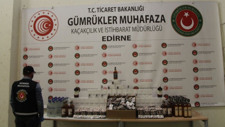 Kapıkule’de kaçakçılık operasyonu