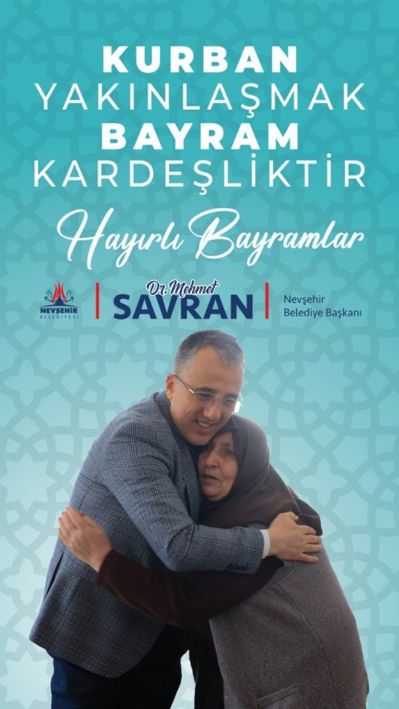 Mehmet Savran’dan Kurban Bayramı mesajı
