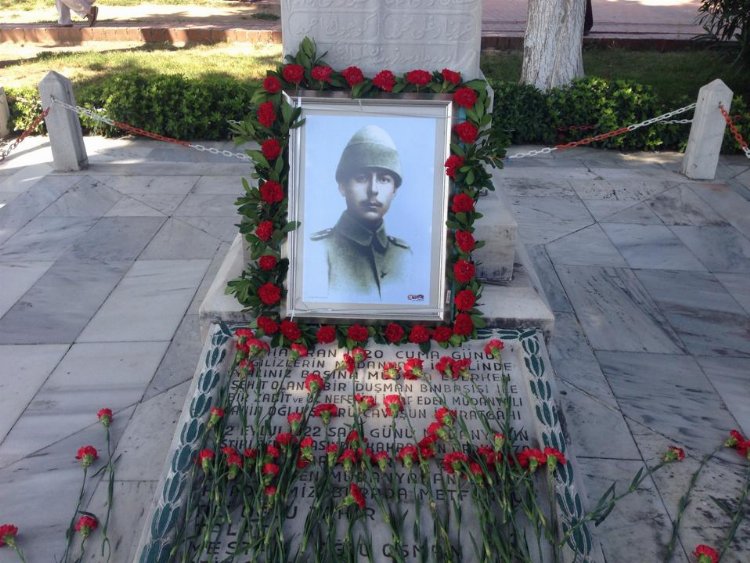 Mudanyalı Şükrü Çavuş şehadetinin 103. yılında anıldı