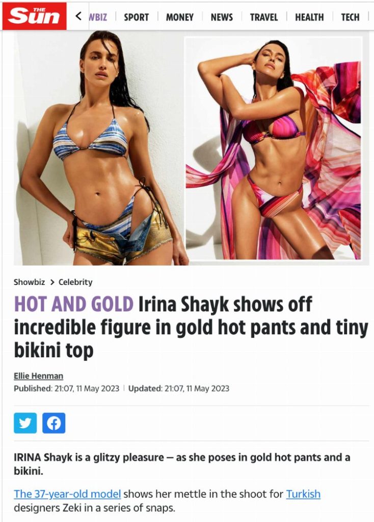 Süper model Irina: Erkekler benden hoşlanmazdı