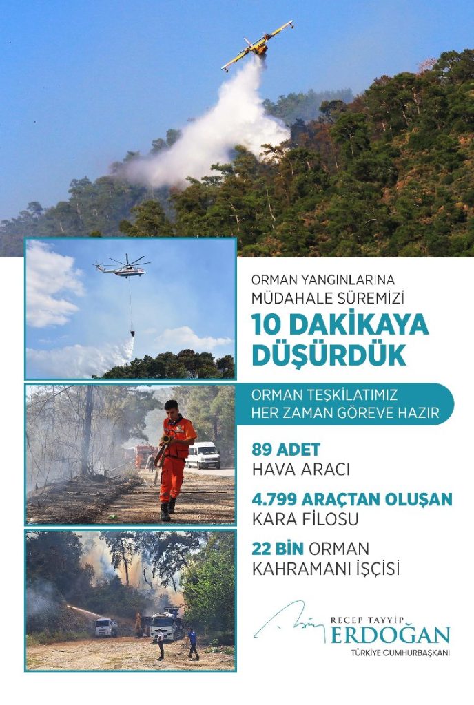 Cumhurbaşkanı Erdoğan’dan ‘yeşil vatan’ sahipliğine davet