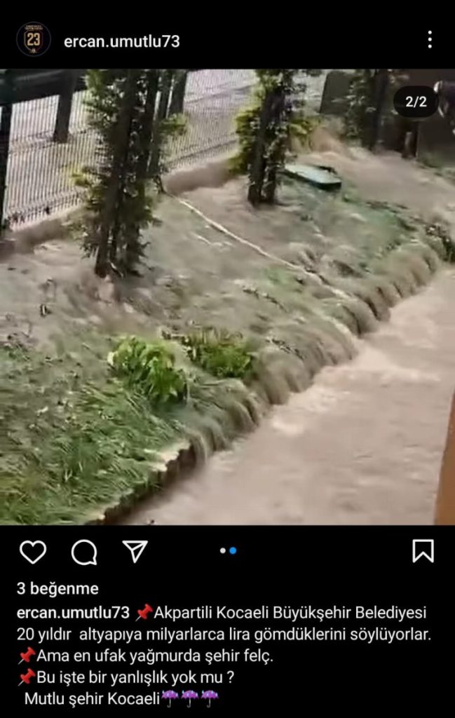 İzmit’ten Kocaeli Büyükşehir’e ‘altyapı’ tepkisi!