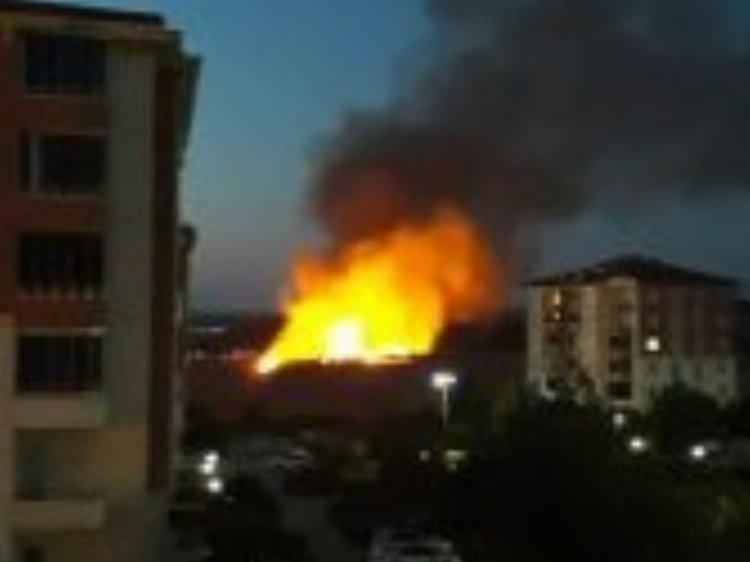 Keşan’da 100 dönüm buğday kül oldu!