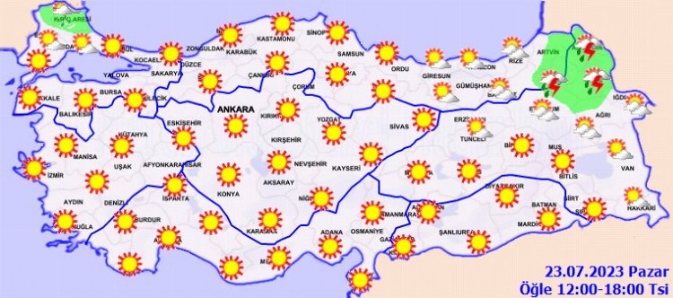Meteoroloji’den sıcak hava uyarısı