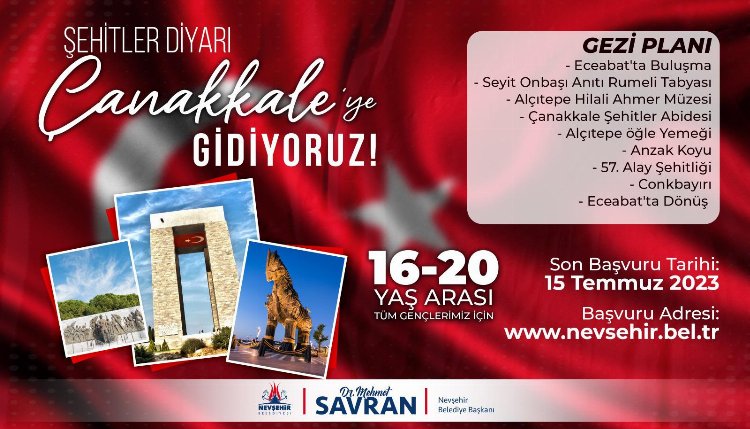 Nevşehir Belediyesi’nden çifte gezi programı