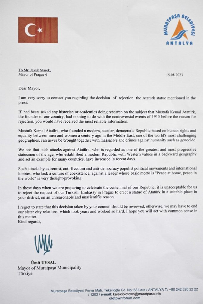 Antalya Prag’a resti çekti… Kardeşlik biter!