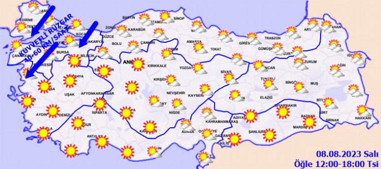 Hava sıcaklıkları Batı’da azalacak, Doğu’da artacak!