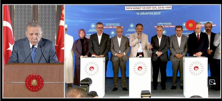 Kahramanmaraş’ta kentsel dönüşüm… 319 bin konut hak sahiplerine teslim edilecek