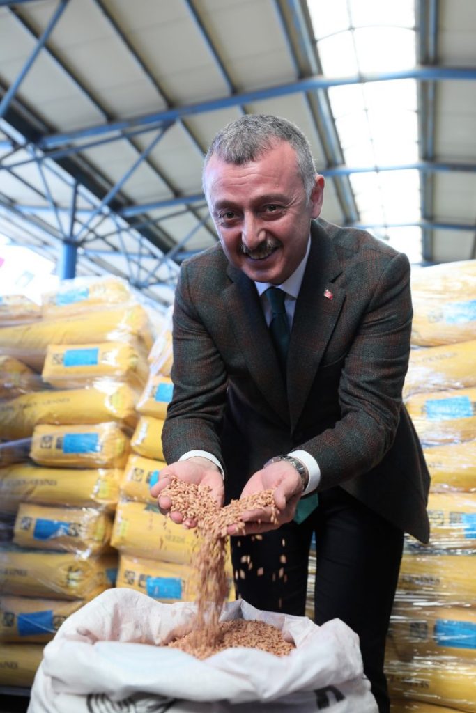 Kocaeli’den çiftçilere tohum desteği