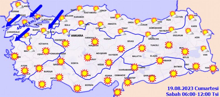 Sıcaklıklar bildiğiniz gibi… İşte meteorolojinin günlük raporu