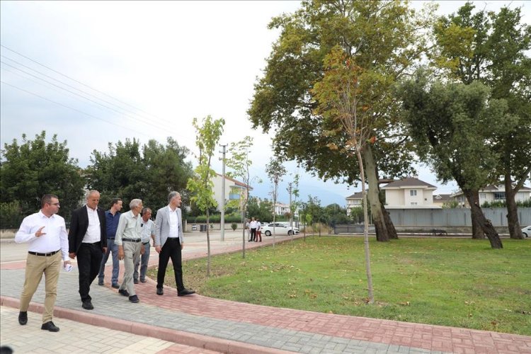 Bursa İnegöl çevre düzenlemeleriyle çehreyi değiştiriyor