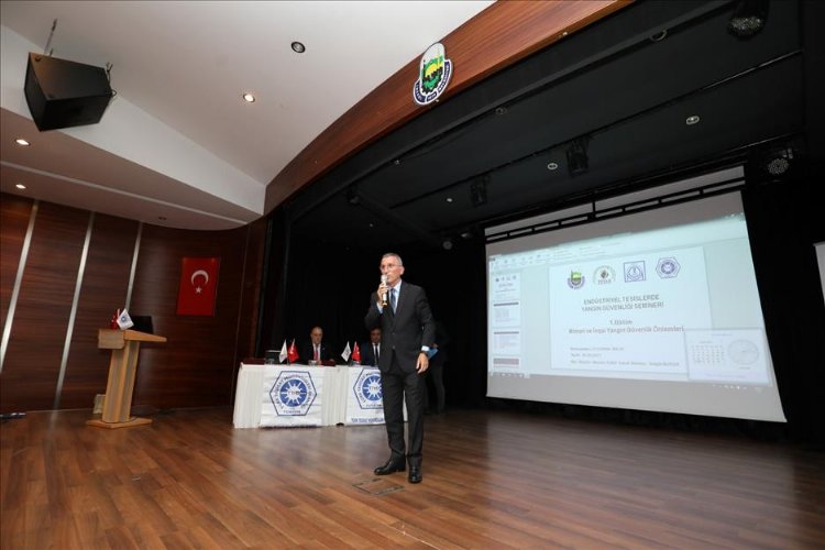 Bursa İnegöl’de ‘endüstriyel tesislerde yangın güvenliği’ konuşuldu