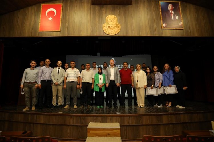 Bursa İnegöl’de hizmet içi eğitimde sertifikalandılar